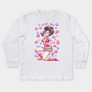 Yao Momo Kids Long Sleeve T-Shirt